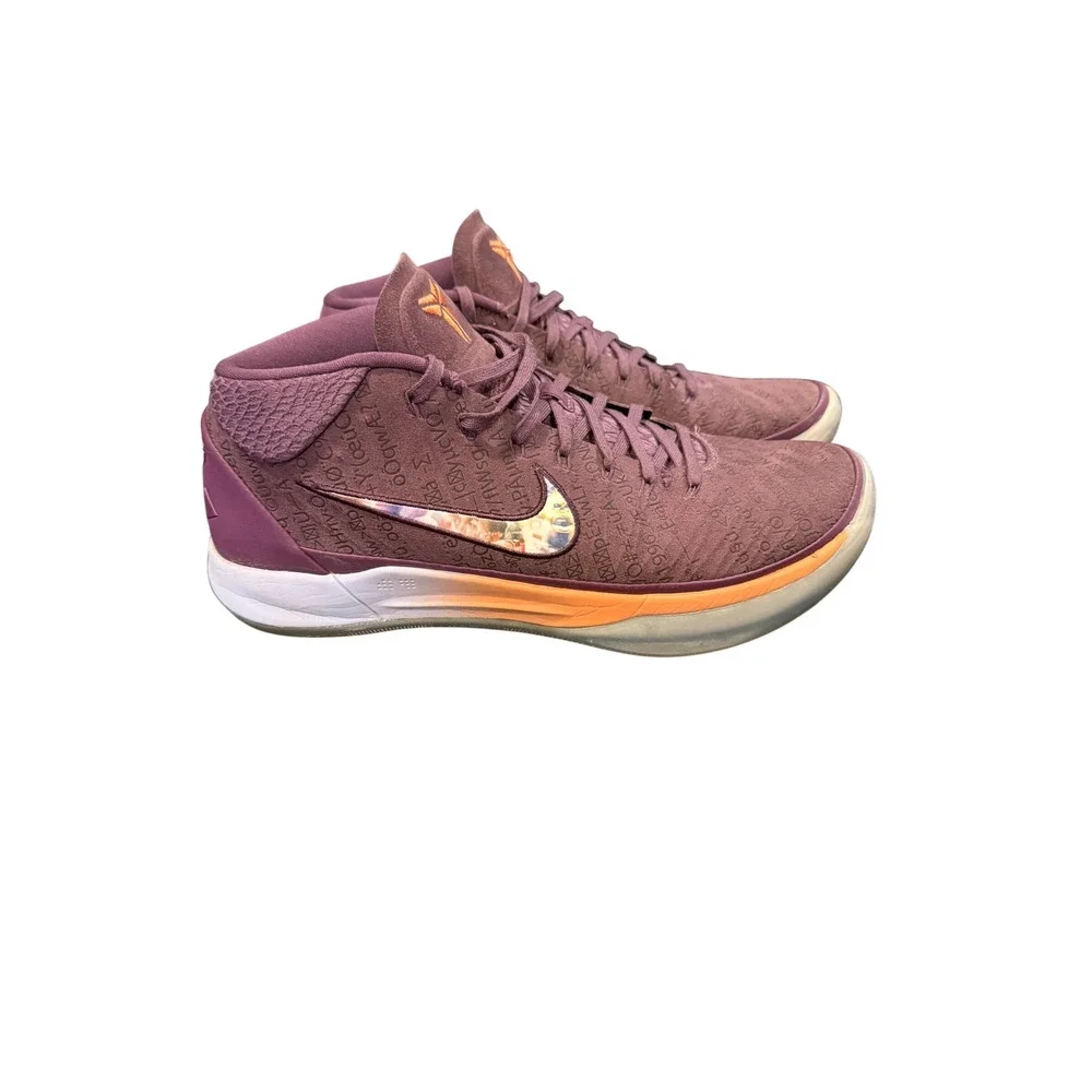 Nike Kobe AD Mid Purple stardust Basketball Shoes AO2572 500 Mens U.S. 10.5